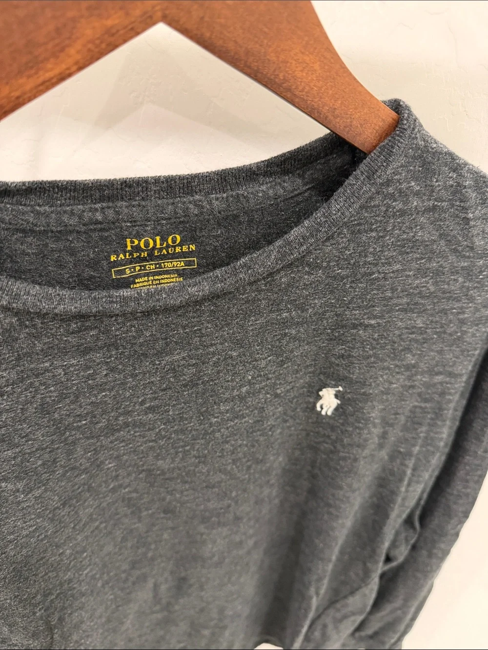 Polo by Ralph Lauren Charcoal Heather Crewneck Sweater